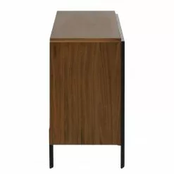 Red Living Sideboard Juuka - Echtholzfurnier - Walnuss / Schwarz -Büromöbel Verkäufe 1000210884 200429 17362500064 DETAILS P000000001000210884