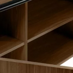 Red Living Sideboard Juuka - Echtholzfurnier - Walnuss / Schwarz -Büromöbel Verkäufe 1000210884 200429 17362600066 DETAILS P000000001000210884