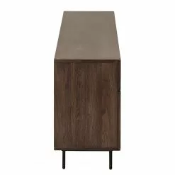 Red Living Sideboard Kluuvi - Echtholzfurnier - Walnuss / Schwarz -Büromöbel Verkäufe 1000210885 200429 17363300074 DETAILS P000000001000210885