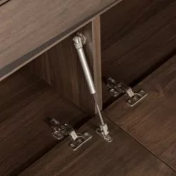 Red Living Sideboard Kluuvi - Echtholzfurnier - Walnuss / Schwarz -Büromöbel Verkäufe 1000210885 200429 17363500076 DETAILS P000000001000210885