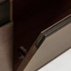 Red Living Sideboard Kluuvi - Echtholzfurnier - Walnuss / Schwarz -Büromöbel Verkäufe 1000210885 200429 17363600077 DETAILS P000000001000210885