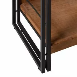 Ars manufacti Regal Manchester VII - Akazie massiv / Metall - Akazie / Anthrazit -Büromöbel Verkäufe 1000210955 201008 16421300017 DETAILS P000000001000210955