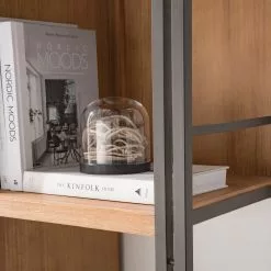 Ars manufacti Regal Manchester VII - Akazie massiv / Metall - Akazie / Anthrazit -Büromöbel Verkäufe 1000210955 210121 12574700011 DETAILS P000000001000210955