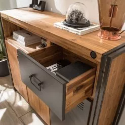 Ars manufacti Sideboard Manchester VII - Akazie massiv / Metall - Akazie / Anthrazit 27 Ars manufacti Sideboard Manchester VII - Akazie massiv / Metall - Akazie / Anthrazit -Büromöbel Verkäufe 1000210965 210121 12574800028 DETAILS P000000001000210965