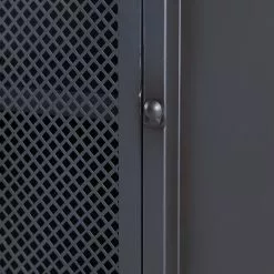 Ars manufacti Sideboard Hunter II - Mango massiv / Metall - Mango / Blaugrau -Büromöbel Verkäufe 1000211063 210127 06300500020 DETAILS P000000001000211063