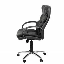 Furnitive Chefsessel Blackford XXL - Kunstleder / Metall - Grau / Chrom 13 Furnitive Chefsessel Blackford XXL - Kunstleder / Metall - Grau / Chrom -Büromöbel Verkäufe 1000211328 200511 14230100005 DETAILS P000000001000211328