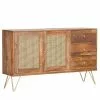Naturoo Sideboard Nyack - Mango massiv / Wiener Geflecht - Mango / Gold 1 Naturoo Sideboard Nyack - Mango massiv / Wiener Geflecht - Mango / Gold -Büromöbel Verkäufe 1000211454 200504 13494500196 IMAGE P000000001000211454