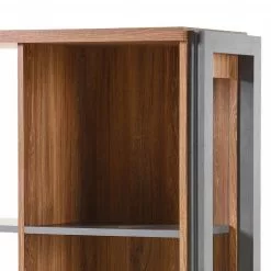 Ars manufacti Regal Marton II - Eiche Stirling Dekor / Anthrazit -Büromöbel Verkäufe 1000211522 200424 13261900046 DETAILS P000000001000211522