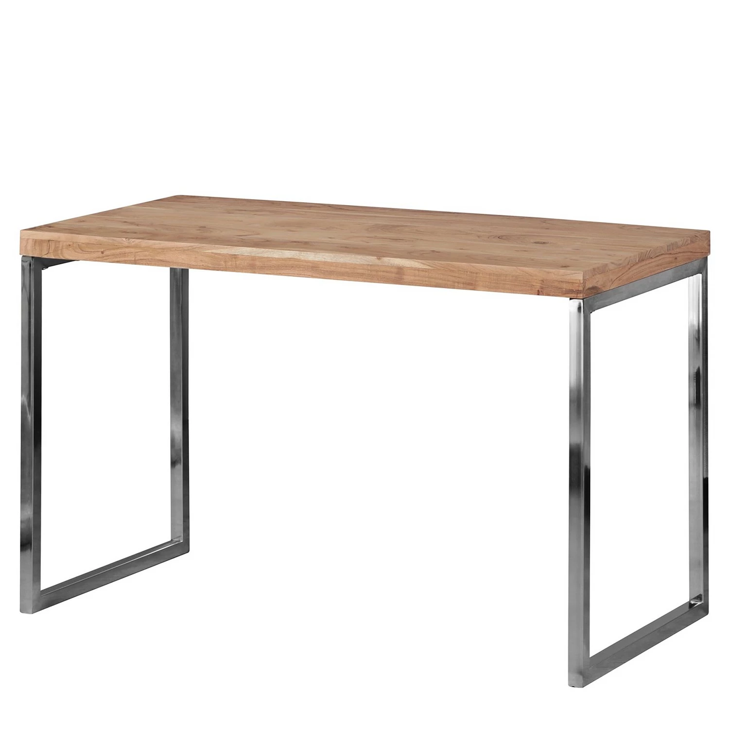 Furnitive Schreibtisch Gloster - Akazie massiv / Metall - Akazie / Chrom 3 Furnitive Schreibtisch Gloster - Akazie massiv / Metall - Akazie / Chrom