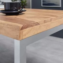 Furnitive Schreibtisch Gloster - Akazie massiv / Metall - Akazie / Chrom 11 Furnitive Schreibtisch Gloster - Akazie massiv / Metall - Akazie / Chrom -Büromöbel Verkäufe 1000211718 200506 12473000050 DETAILS P000000001000211718