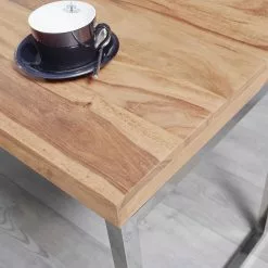 Furnitive Schreibtisch Gloster - Akazie massiv / Metall - Akazie / Chrom 12 Furnitive Schreibtisch Gloster - Akazie massiv / Metall - Akazie / Chrom -Büromöbel Verkäufe 1000211718 200506 12473000051 DETAILS P000000001000211718