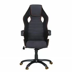 Furnitive Gaming Chair Vance - Webstoff / Flachgewebe - Schwarz / Orange -Büromöbel Verkäufe 1000211723 200506 12473100079 DETAILS P000000001000211723