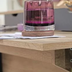 Furnitive Schreibtisch Juuma - Eiche Sonoma Dekor / Dunkelgrau -Büromöbel Verkäufe 1000211735 200506 12473300157 DETAILS P000000001000211735