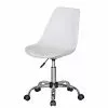 Furnitive Bürostuhl Kahoka - Kunstleder / Metall - Chrom - Weiß -Büromöbel Verkäufe 1000211737 200506 12473400168 IMAGE P000000001000211737