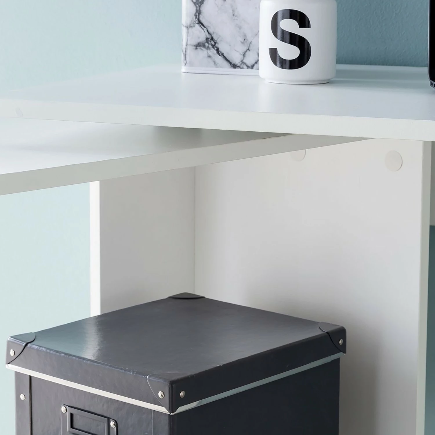 Furnitive Schreibtisch Coden - Weiß 8 Furnitive Schreibtisch Coden - Weiß – Bild 6