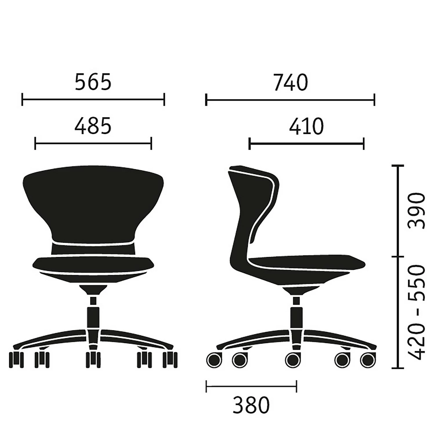 Sedus Bürostuhl turn around I - Rot 9 Sedus Bürostuhl turn around I - Rot – Bild 7