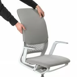 Sedus Bürostuhl se:motion IV - Weiß / Hellgrau -Büromöbel Verkäufe 1000212416 200507 14154800166 DETAILS P000000001000212416