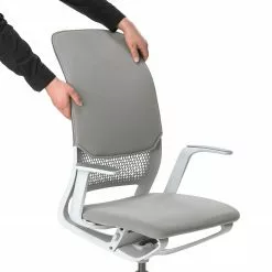 Sedus Bürostuhl se:motion III - Hellgrau / Weiß -Büromöbel Verkäufe 1000212418 200507 14154900177 DETAILS P000000001000212418