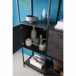 Fredriks Regal Meon III - Eiche Grau Dekor - Breite: 150 cm -Büromöbel Verkäufe 1000213232 210104 13264800003 MOOD DETAILS P000000001000213232 mood