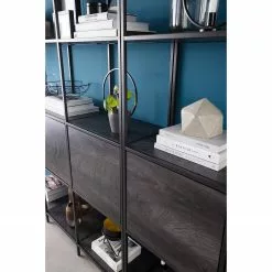 Fredriks Regal Meon III - Eiche Grau Dekor - Breite: 150 cm -Büromöbel Verkäufe 1000213232 210104 13264800006 MOOD DETAILS P000000001000213232 mood