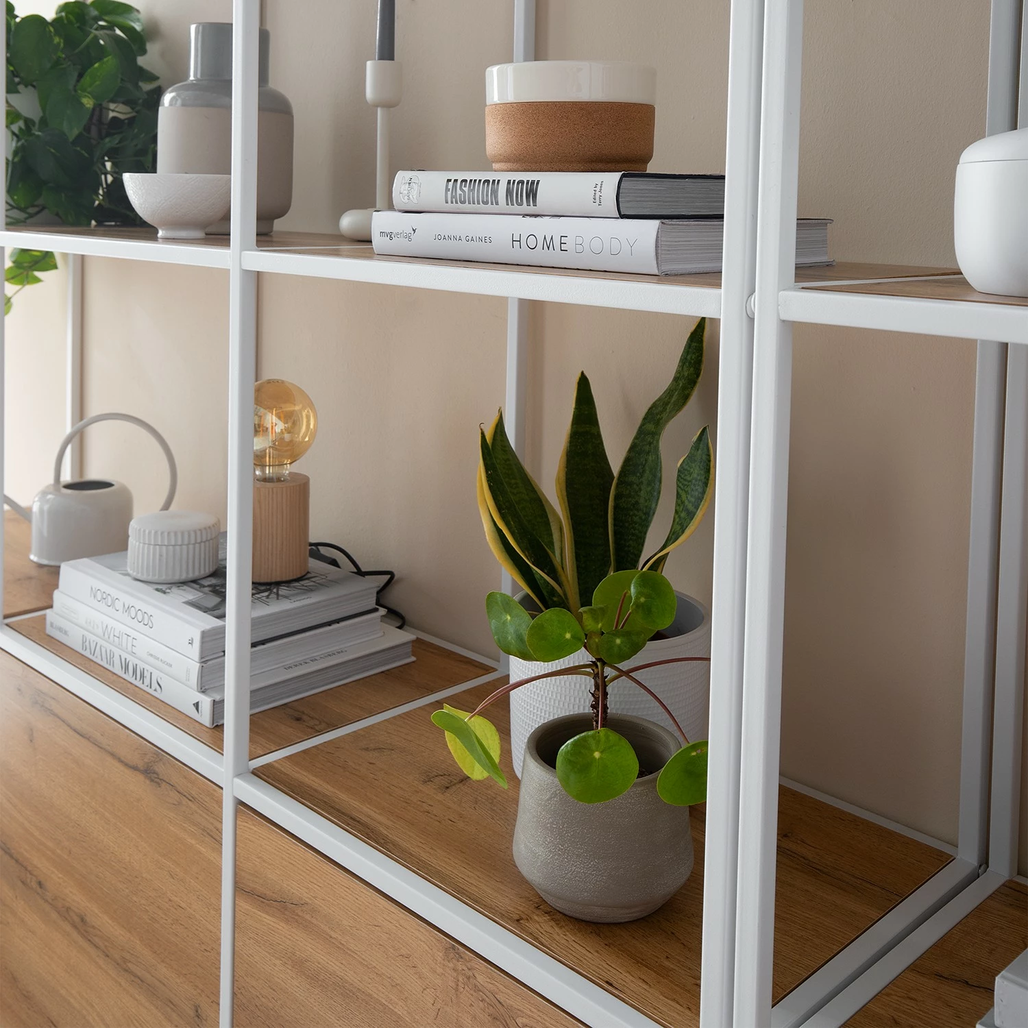 Fredriks Regal Meon III - Eiche Dekor - Breite: 101 cm 22 Fredriks Regal Meon III - Eiche Dekor - Breite: 101 cm – Bild 20