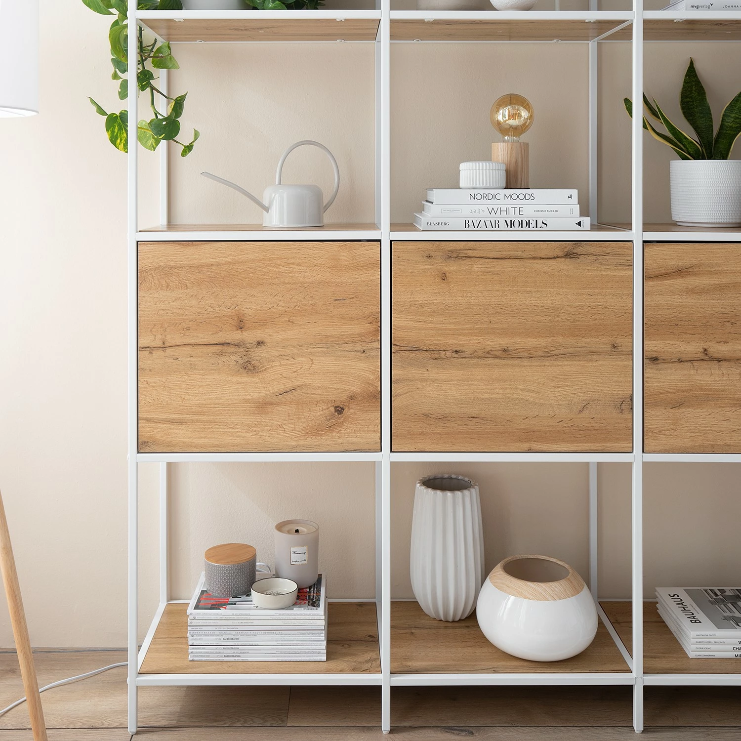 Fredriks Regal Meon III - Eiche Dekor - Breite: 101 cm 23 Fredriks Regal Meon III - Eiche Dekor - Breite: 101 cm – Bild 21