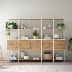 Fredriks Regal Meon III - Eiche Dekor - Breite: 101 cm 31 Fredriks Regal Meon III - Eiche Dekor - Breite: 101 cm -Büromöbel Verkäufe 1000213233 210517 12591100002 MOOD DETAILS P000000001000213233 mood