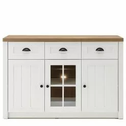 Norrwood Sideboard Proville I - Eiche Weiß Dekor / Eiche Dekor -Büromöbel Verkäufe 1000213890 200525 13141400099 DETAILS P000000001000213890