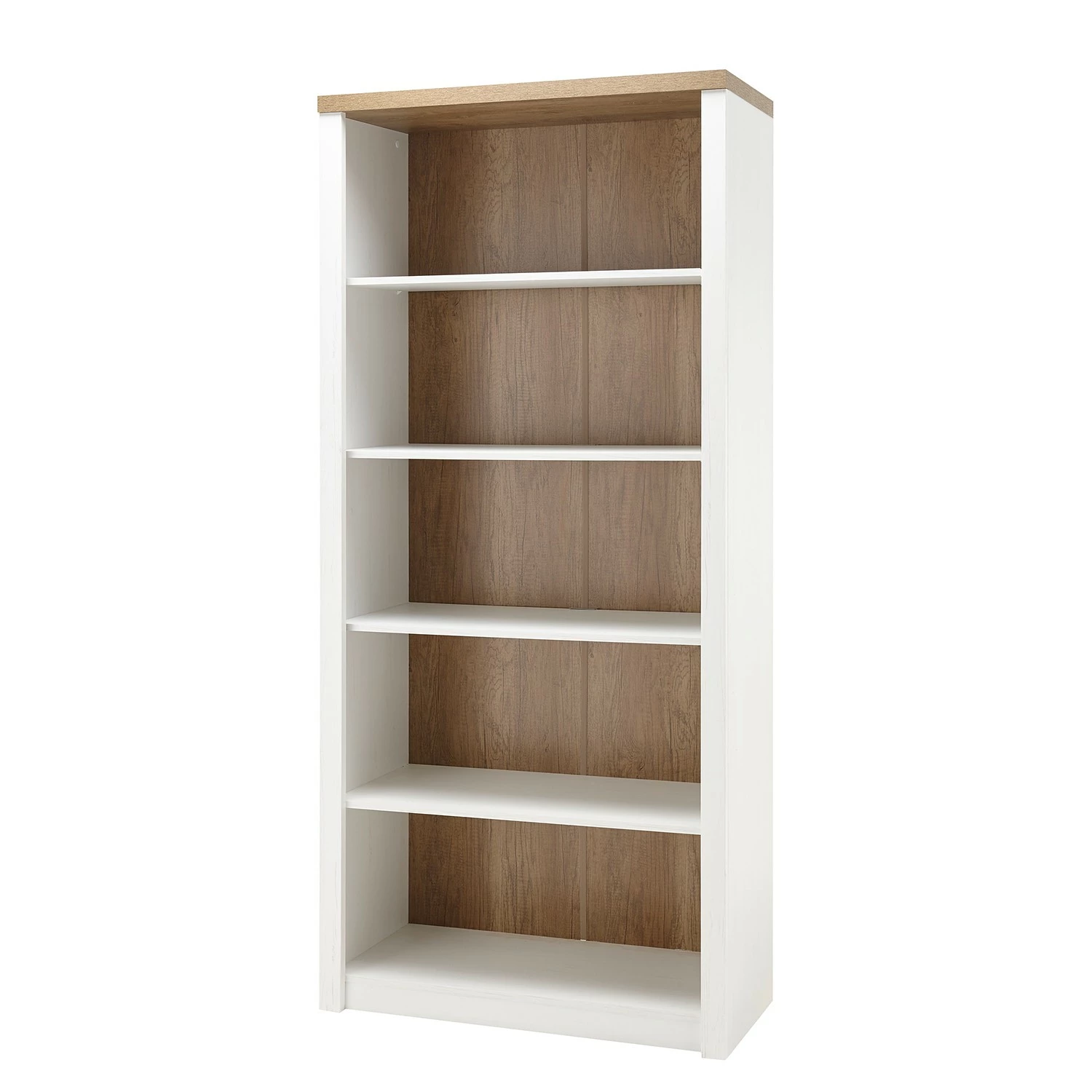 Norrwood Regal Proville I - Eiche Weiß Dekor / Eiche Dekor 7 Norrwood Regal Proville I - Eiche Weiß Dekor / Eiche Dekor – Bild 5