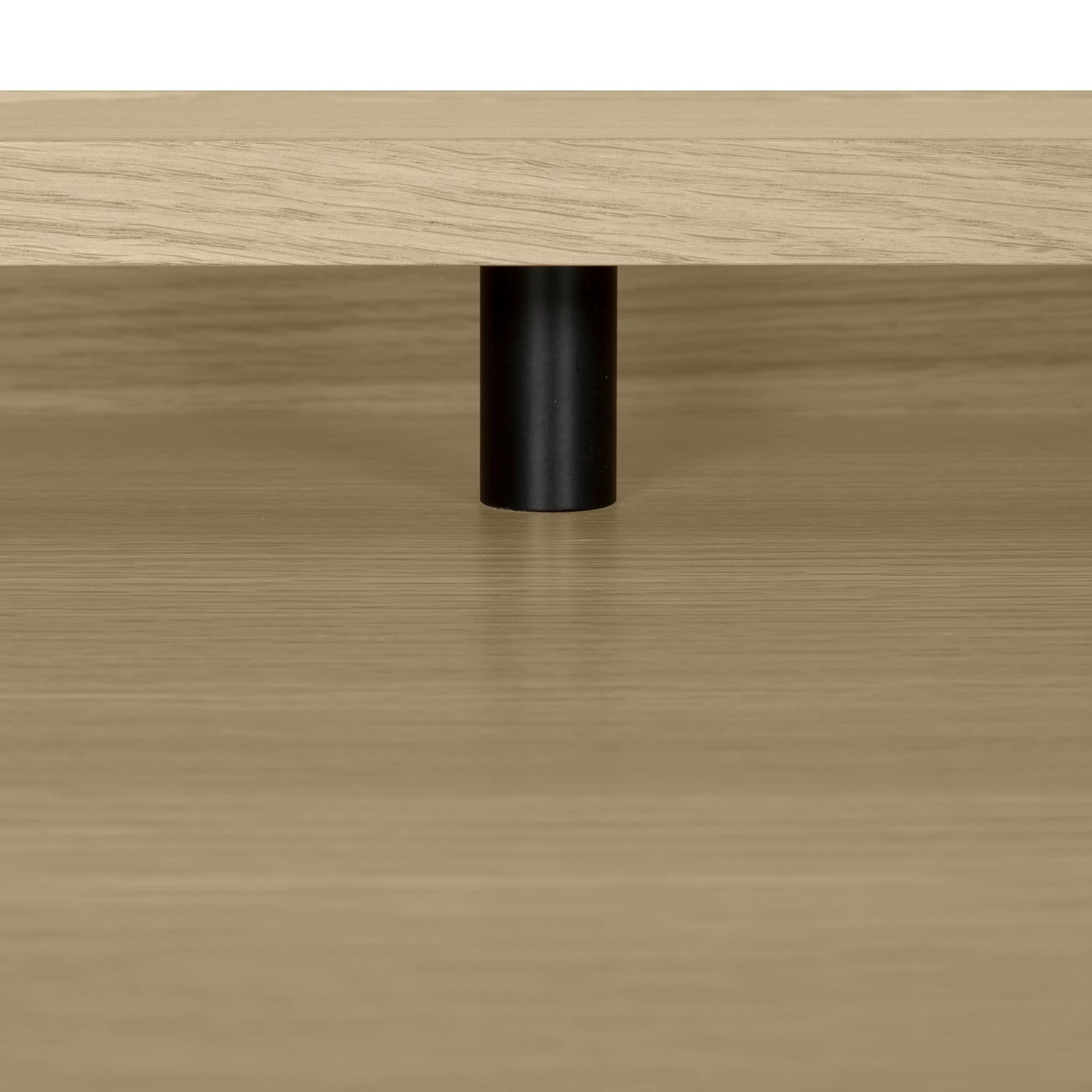 Temahome Schreibtisch Ply II - Eiche teilmassiv / Metall - Eiche Hell / Schwarz 16 Temahome Schreibtisch Ply II - Eiche teilmassiv / Metall - Eiche Hell / Schwarz – Bild 14