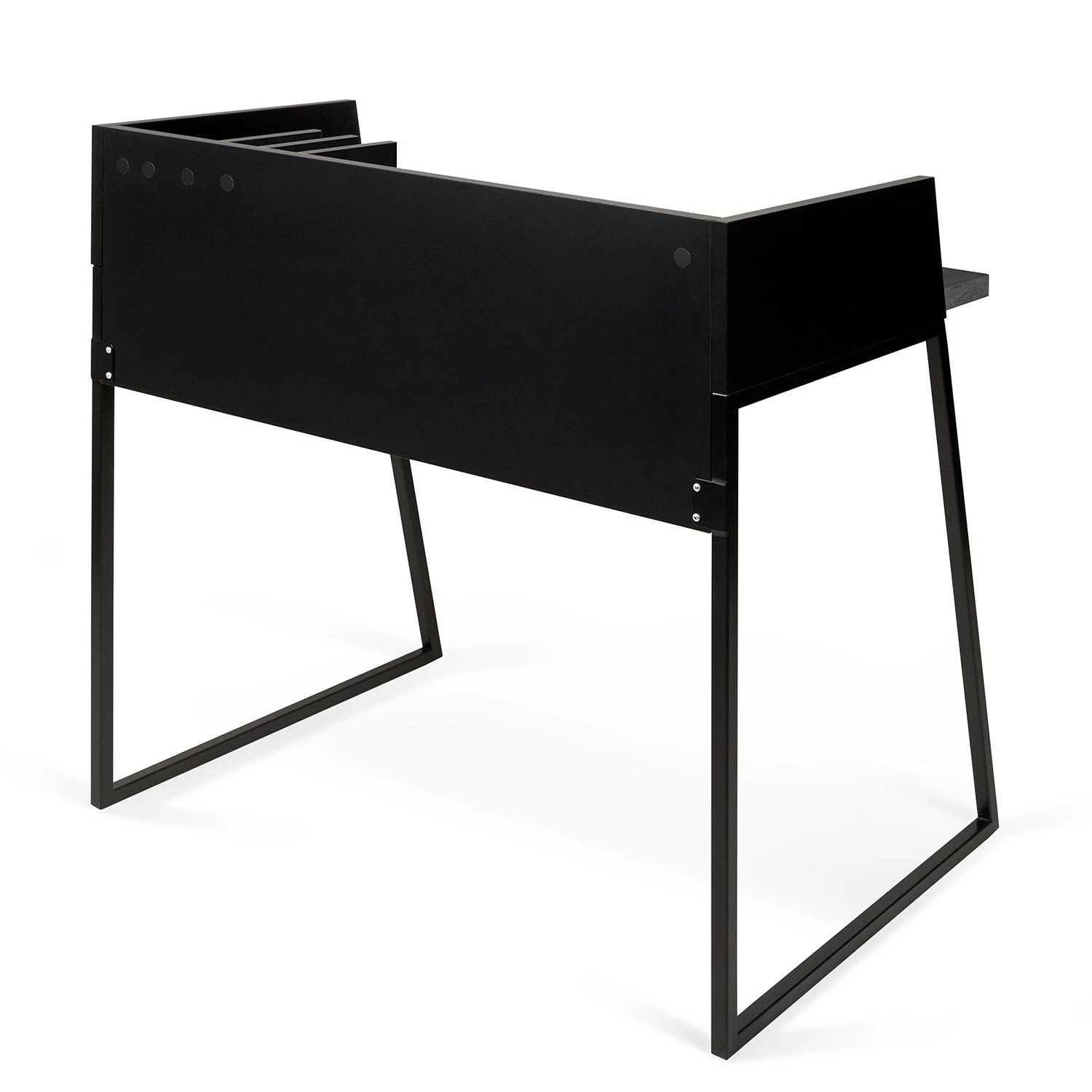 Temahome Schreibtisch Volga - Metall - Beton Dekor Schwarz / Schwarz 7 Temahome Schreibtisch Volga - Metall - Beton Dekor Schwarz / Schwarz – Bild 5