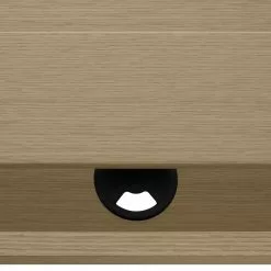 Temahome Schreibtisch Ply I - Eiche teilmassiv / Metall - Eiche Hell / Schwarz -Büromöbel Verkäufe 1000214023 200527 06051600072 DETAILS P000000001000214023