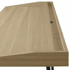 Temahome Schreibtisch Ply I - Eiche teilmassiv / Metall - Eiche Hell / Schwarz -Büromöbel Verkäufe 1000214023 200527 06052000079 DETAILS P000000001000214023