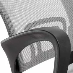 Furnitive Bürostuhl Elrick - Nylon & Mesh / Stahl - Grau / Schwarz -Büromöbel Verkäufe 1000214311 200609 07300900005 DETAILS P000000001000214311