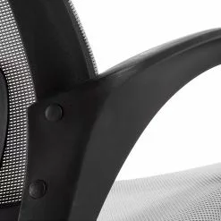 Furnitive Bürostuhl Elrick - Nylon & Mesh / Stahl - Grau / Schwarz -Büromöbel Verkäufe 1000214311 200609 07301000006 DETAILS P000000001000214311