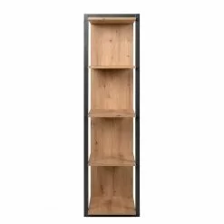 Red Living Regal Denville - Eiche Artisan Dekor / Anthrazit -Büromöbel Verkäufe 1000214500 200608 14163700089 DETAILS P000000001000214500