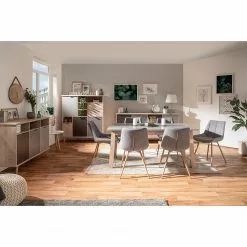 Mørteens Sideboard Elysian - Grau / Eiche Dekor 15 Mørteens Sideboard Elysian - Grau / Eiche Dekor -Büromöbel Verkäufe 1000214503 200608 14173700124 MOOD DETAILS P000000001000214503 mood