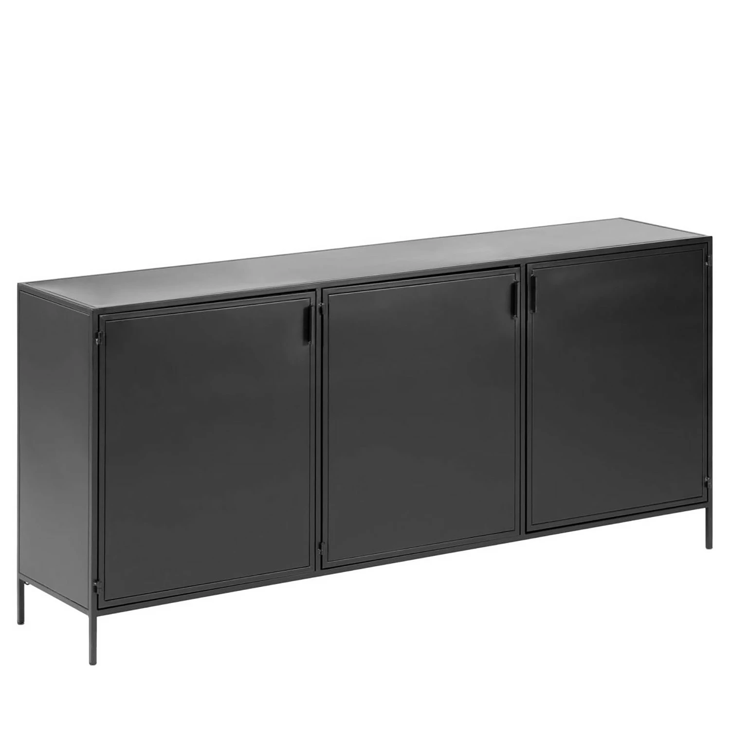 Red Living Sideboard Exford - Metall - Schwarz 3 Red Living Sideboard Exford - Metall - Schwarz