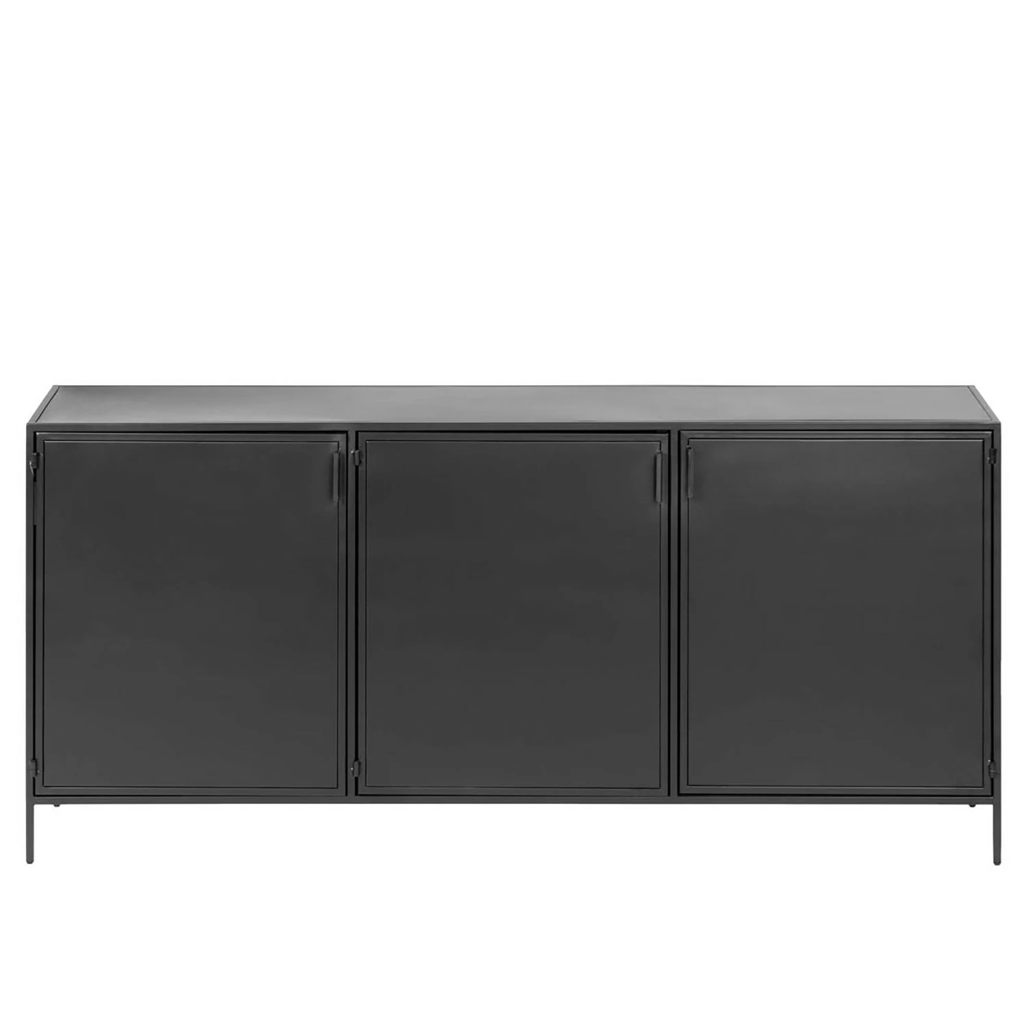 Red Living Sideboard Exford - Metall - Schwarz 4 Red Living Sideboard Exford - Metall - Schwarz – Bild 2
