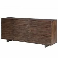 Studio Copenhagen Sideboard Kirley I - Akazie massiv - Akazie Dunkel