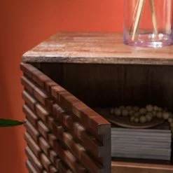 Studio Copenhagen Sideboard Kirley I - Akazie massiv - Akazie Dunkel -Büromöbel Verkäufe 1000218062 210608 14180000016 DETAILS P000000001000218062