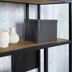 Studio Copenhagen Regal Flox II - Echtholzfurnier / Metall - Eiche / Schwarz -Büromöbel Verkäufe 1000218118 211020 14272500053 DETAILS P000000001000218118