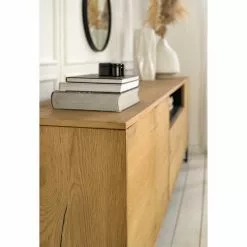 Studio Copenhagen Sideboard Flox II - Echtholzfurnier / Metall - Eiche / Schwarz -Büromöbel Verkäufe 1000218135 211020 141438000049 DETAILS P000000001000218135 1