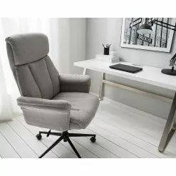 Furnitive Bürostuhl Barking - Lichtgrau -Büromöbel Verkäufe 1000218358 210412 12461000015 DETAILS P000000001000218358