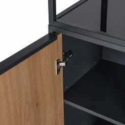 Red Living Regal Barview - Echtholzfurnier - Eiche / Anthrazit 28 Red Living Regal Barview - Echtholzfurnier - Eiche / Anthrazit -Büromöbel Verkäufe 1000218360 210318 07394400005 DETAILS P000000001000218360