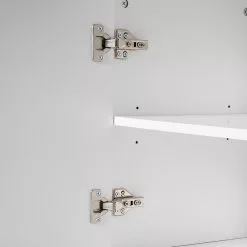 Fredriks Sideboard White Hall I - Matt Weiß / Schwarz -Büromöbel Verkäufe 1000218366 210311 10580000009 DETAILS P000000001000218366