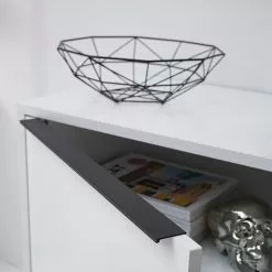 Fredriks Sideboard White Hall I - Matt Weiß / Schwarz -Büromöbel Verkäufe 1000218366 210316 08055600005 DETAILS P000000001000218366