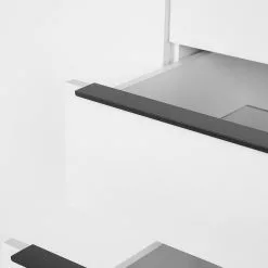 Fredriks Sideboard White Hall II - Matt Weiß / Schwarz -Büromöbel Verkäufe 1000218367 210420 13405700007 DETAILS P000000001000218367