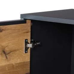 Red Living Sideboard Barview I - Echtholzfurnier - Eiche / Anthrazit -Büromöbel Verkäufe 1000218372 210420 14111000010 DETAILS P000000001000218372