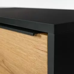 Red Living Sideboard Barview I - Echtholzfurnier - Eiche / Anthrazit -Büromöbel Verkäufe 1000218372 210420 14111200011 DETAILS P000000001000218372